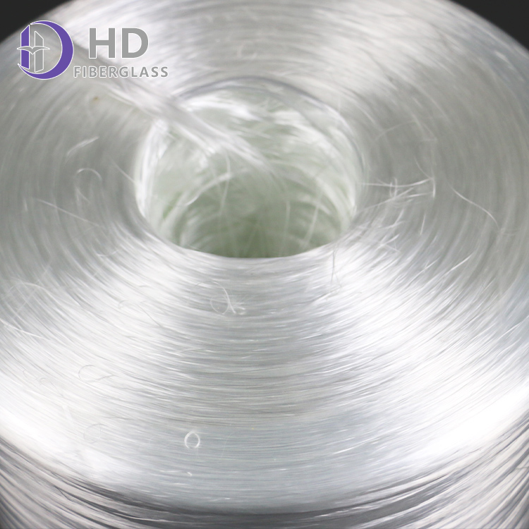Fiberglass pultrusion roving with strong one-way strength