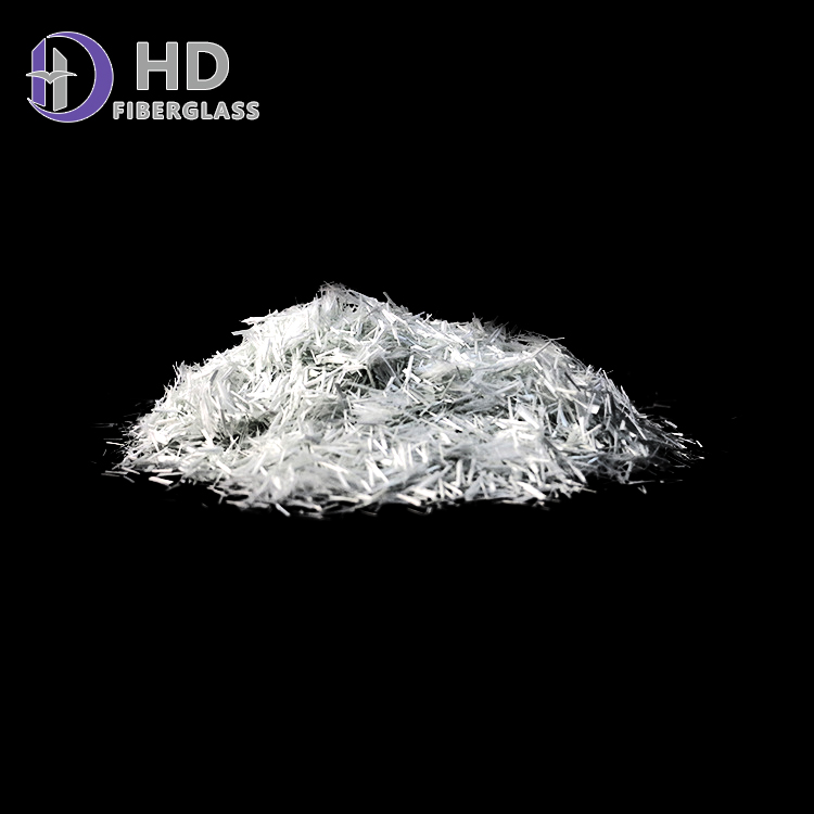 High Mechanical Strength Even Distribution in Finished Products Best Cost Performance Fiberglass Chopped Strands for Concrete