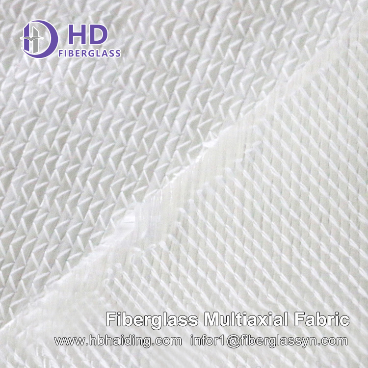 High Intensity 200mm-2540mm +45/-45 Degree Marine Fiberglass Biaxial Fabric
